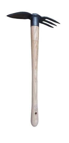 De Wit De Wit hartvormige dubbele hak met 50cm steel