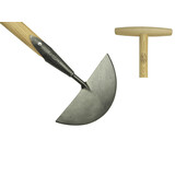 De Wit De Wit Graskantsteker met houten steel De Wit De Wit Graskantsteker met houten steel