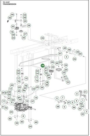 Husqvarna Husqvarna Aandrijfriem Husqvarna Husqvarna Aandrijfriem