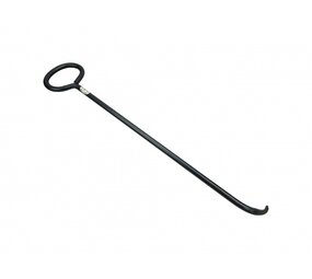 De Wit De Wit Putdekselhaak 750x16mm met krul De Wit De Wit Putdekselhaak 750x16mm met krul