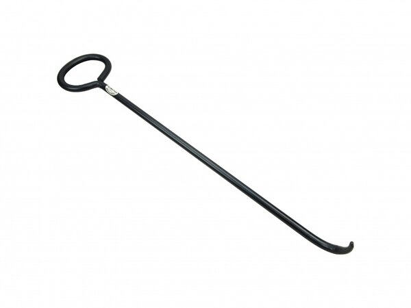 De Wit De Wit Putdekselhaak 750x16mm met krul De Wit De Wit Putdekselhaak 750x16mm met krul