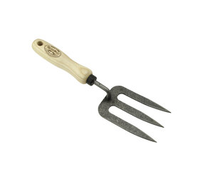 De Wit De Wit Handvorkje groot Basic met essen houten handvat van 140mm De Wit De Wit Handvorkje groot Basic met essen houten handvat van 140mm