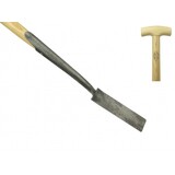 De Wit De Wit zwanehals bandschep met lip en essen steel 750mm