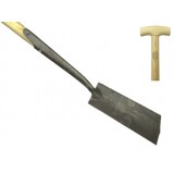 De Wit De Wit zwanehals kabelboor met essen houten steel 750 mm