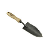 De Wit De Wit Plantschepje met kartelrand en essen houten handvat 140mm De Wit De Wit Plantschepje met kartelrand en essen houten handvat 140mm