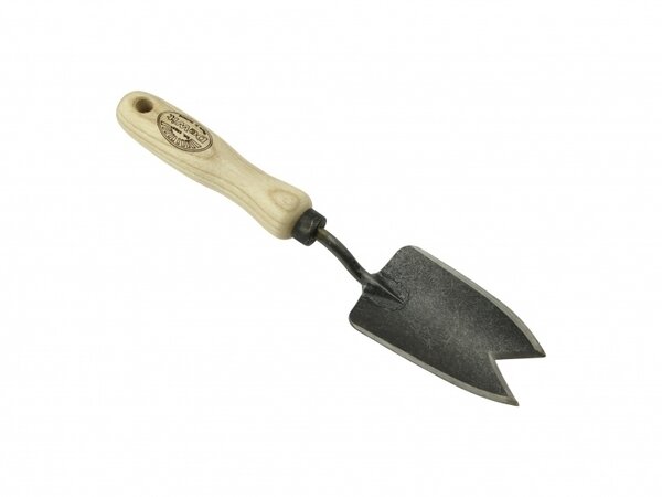 De Wit De Wit Plantschepje met V-snede en essen handvat van 140mm De Wit De Wit Plantschepje met V-snede en essen handvat van 140mm