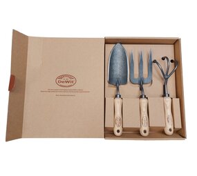 De Wit De Wit cadeau set: Schepje, vorkje en cultivator De Wit De Wit cadeau set: Schepje, vorkje en cultivator