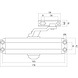 Intersteel Deurdranger 122 + schaararm 179x42x64 Intersteel Deurdranger 122 + schaararm 179x42x64
