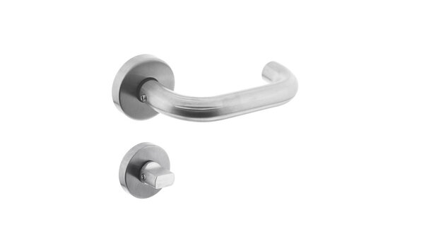 Intersteel Deurkruk Rond met rozet verdekt ATP ø51x10mm met nokken rvs Intersteel Deurkruk Rond met rozet verdekt ATP ø51x10mm met nokken rvs