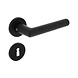 Intersteel Deurkruk Broome met rozet verdekt ø50x7mm met nokken zwart
