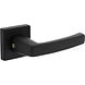 Intersteel Deurkruk Moora met rozet verdekt 50x50x10mm met nokken zwart