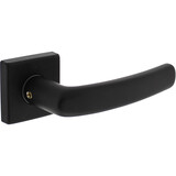 Intersteel Deurkruk Denham met rozet verdekt 50x50x10mm met nokken zwart