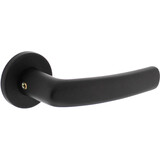 Intersteel Deurkruk Denham met rozet verdekt ø50x7mm met nokken zwart