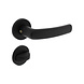 Intersteel Deurkruk Denham met rozet verdekt ø50x7mm met nokken zwart