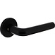 Intersteel Deurkruk Recht op rozet verdekt ø55x8mm met nokken zwart