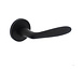 Intersteel Deurkruk Phobos op rozet verdekt ø49x7mm zwart