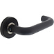 Intersteel Deurkruk Bern op rozet verdekt ø53x10mm structuur zwart