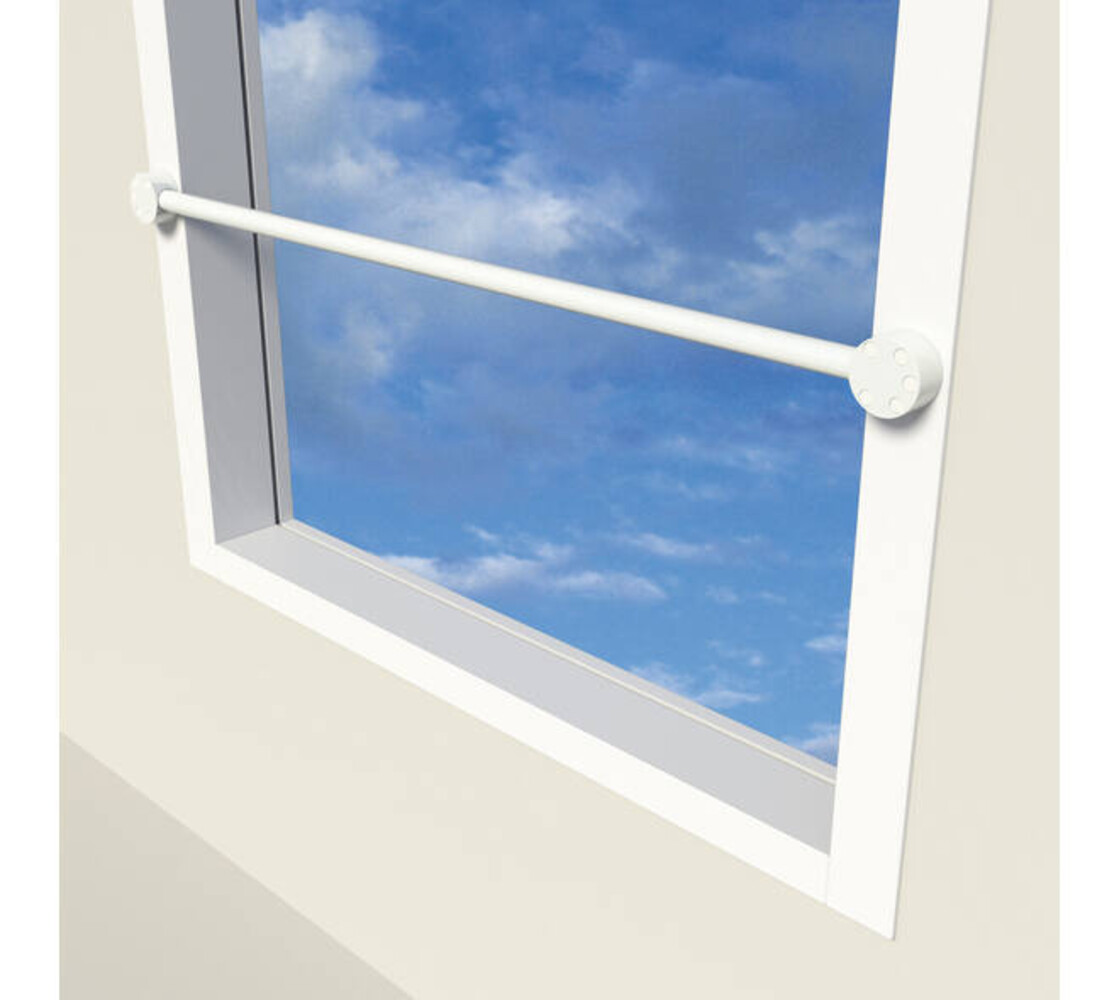 Secu SecuGuard Doorvalbeveiliging SlimLine set op de dag wit Secu SecuGuard Doorvalbeveiliging SlimLine set op de dag wit