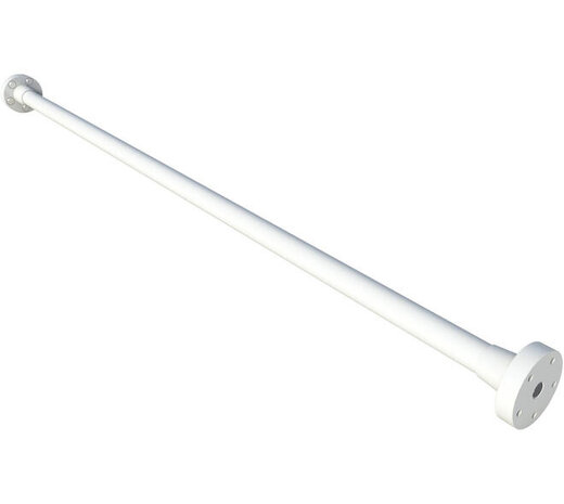 Secu SecuGuard Doorvalbeveiliging SlimLine set in de dag wit Secu SecuGuard Doorvalbeveiliging SlimLine set in de dag wit