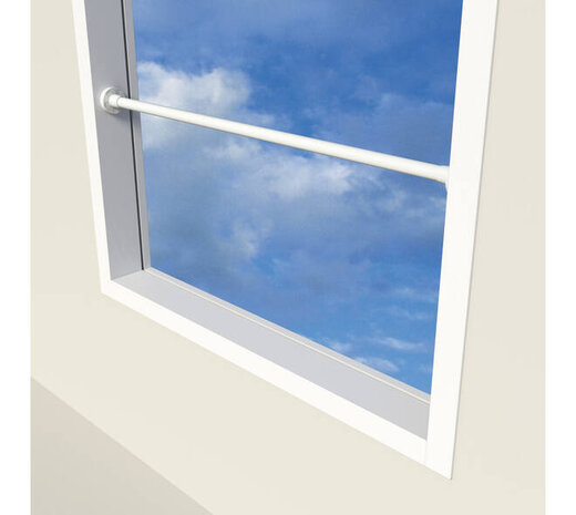 Secu SecuGuard Doorvalbeveiliging SlimLine set in de dag wit Secu SecuGuard Doorvalbeveiliging SlimLine set in de dag wit