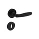 Intersteel Deurkruk Bjorn op rozet verdekt ø52x10mm met nokken zwart Intersteel Deurkruk Bjorn op rozet verdekt ø52x10mm met nokken zwart