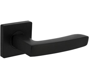 Intersteel Deurkruk Minos op rozet verdekt 55x55x10mm met nokken zwart