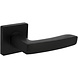Intersteel Deurkruk Minos op rozet verdekt 55x55x10mm met nokken zwart