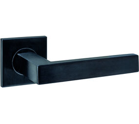 Intersteel Deurkruk Q 05 op rozet verdekt 53x53x6mm PVD zwart