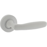 Intersteel Deurkruk Bjorn op rozet verdekt ø52x10mm met nokken wit