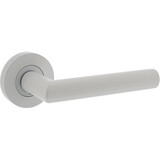 Intersteel Deurkruk Bastian op rozet verdekt ø52x10mm met nokken wit