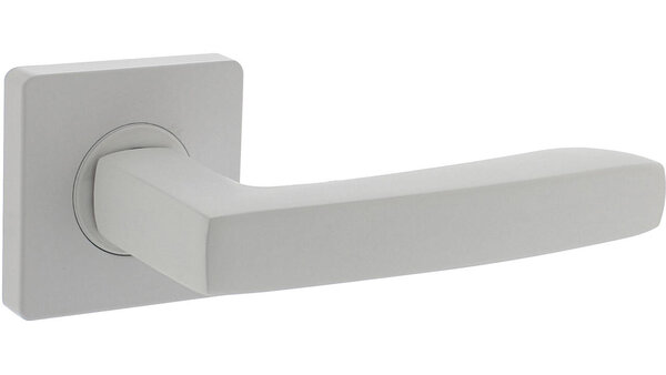 Intersteel Deurkruk Minos op rozet verdekt 55x55x10mm met nokken wit