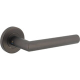 Intersteel Deurkruk Jura op rozet verdekt ø53x8mm met nokken antraciet grijs