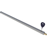 Secu SecuBar Schuifpui/Schuifraam Basic Zilvergrijs 193cm