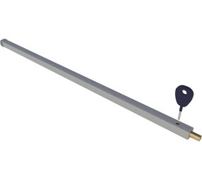 Secu SecuBar Schuifpui/Schuifraam Basic Zilvergrijs 193cm