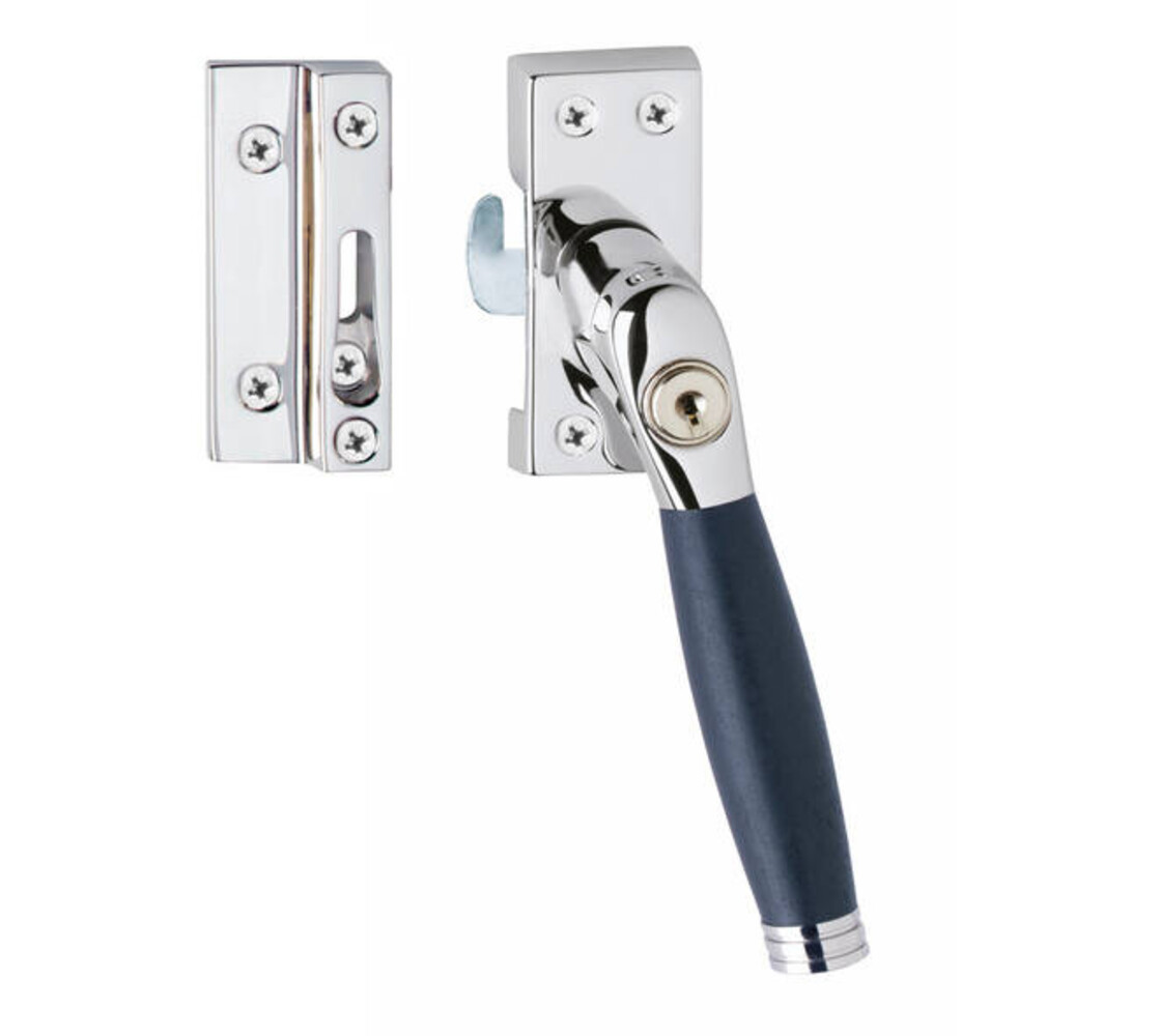 Intersteel SKG* afsluitbare raamsluiting inclusief sluitplaat met kom Ton 222 in diverse kleuren Intersteel SKG* afsluitbare raamsluiting inclusief sluitplaat met kom Ton 222 in diverse kleuren