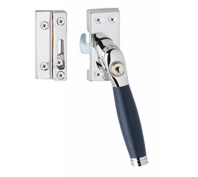 Intersteel SKG* afsluitbare raamsluiting inclusief sluitplaat met kom Ton 222 in diverse kleuren