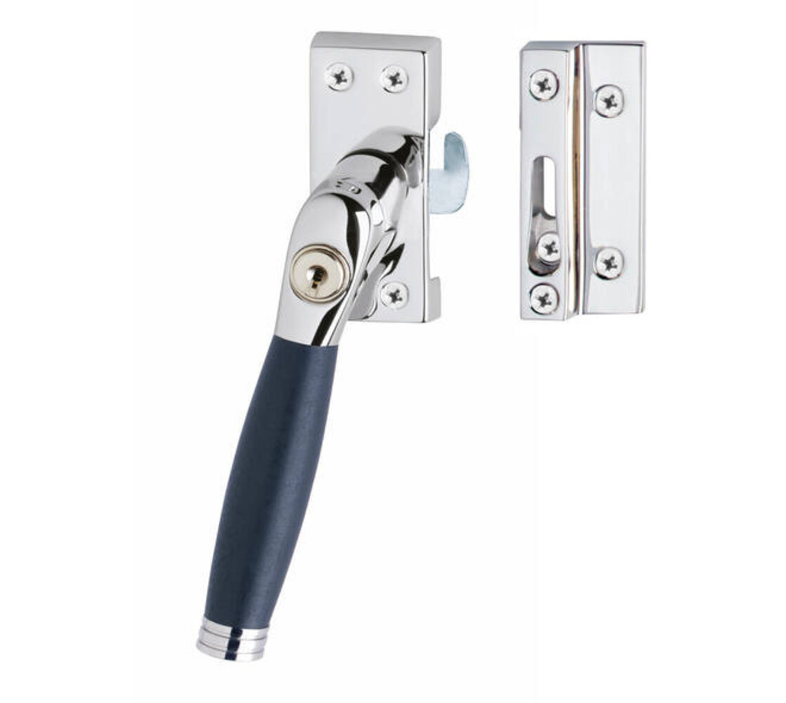 Intersteel SKG* afsluitbare raamsluiting inclusief sluitplaat met kom Ton 222 in diverse kleuren Intersteel SKG* afsluitbare raamsluiting inclusief sluitplaat met kom Ton 222 in diverse kleuren