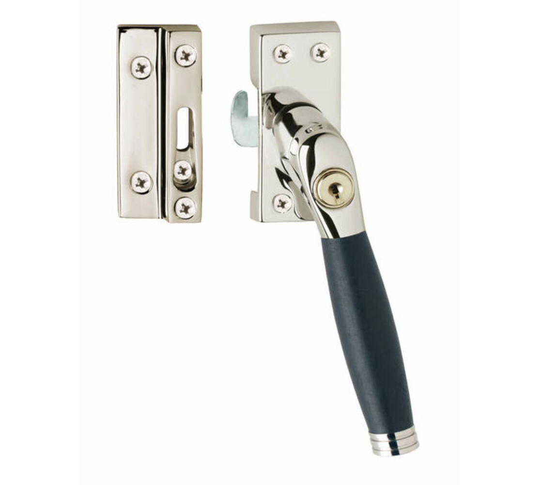 Intersteel SKG* afsluitbare raamsluiting inclusief sluitplaat met kom Ton 222 in diverse kleuren Intersteel SKG* afsluitbare raamsluiting inclusief sluitplaat met kom Ton 222 in diverse kleuren