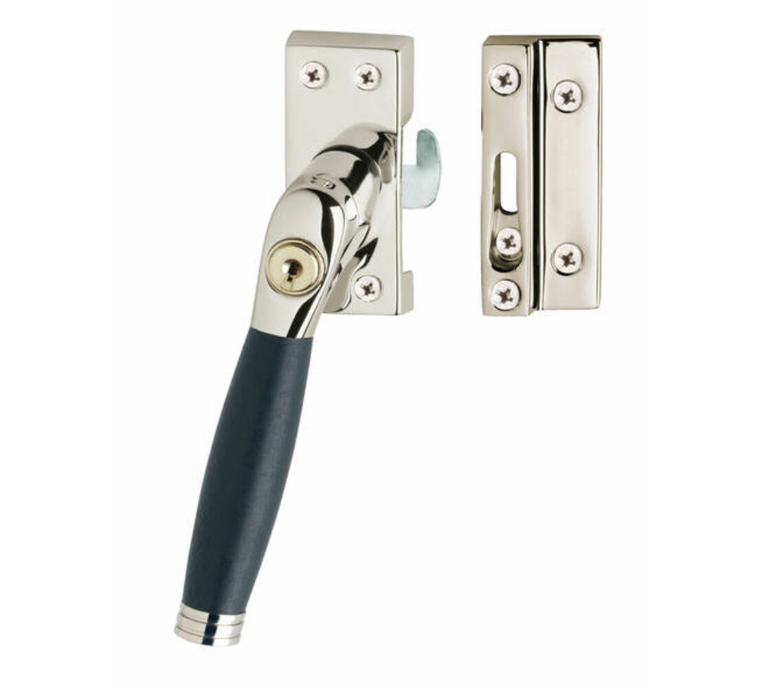 Intersteel SKG* afsluitbare raamsluiting inclusief sluitplaat met kom Ton 222 in diverse kleuren Intersteel SKG* afsluitbare raamsluiting inclusief sluitplaat met kom Ton 222 in diverse kleuren