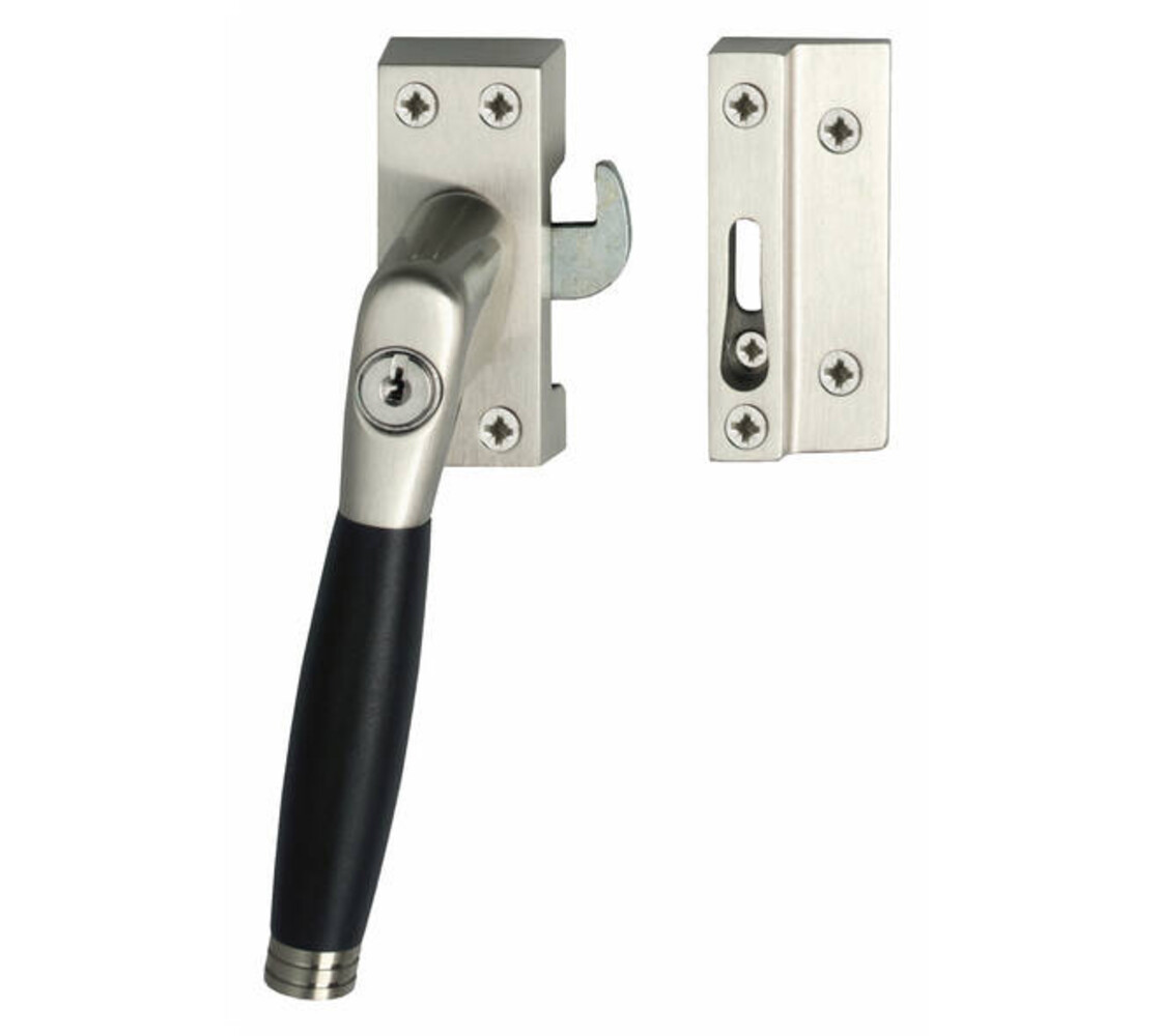 Intersteel SKG* afsluitbare raamsluiting inclusief sluitplaat met kom Ton 222 in diverse kleuren Intersteel SKG* afsluitbare raamsluiting inclusief sluitplaat met kom Ton 222 in diverse kleuren