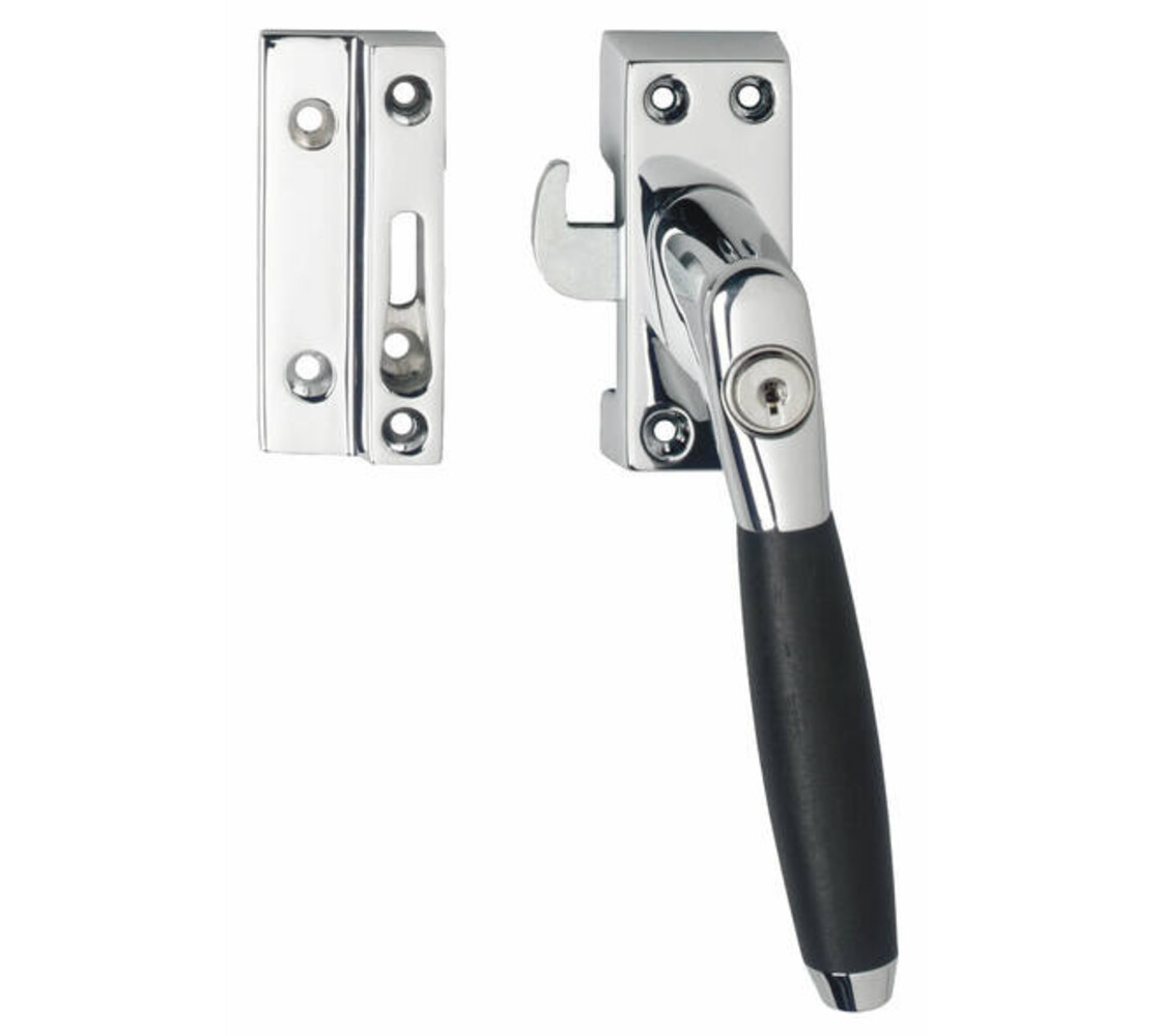 Intersteel SKG* afsluitbare raamsluiting inclusief sluitplaat met kom Ton 400 in diverse kleuren