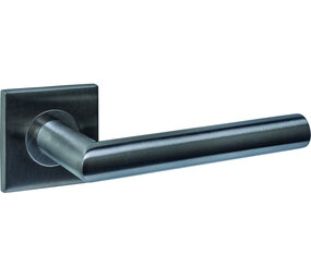 Intersteel Deurkruk Q 04 op rozet verdekt 53x53x6mm PVD antraciet