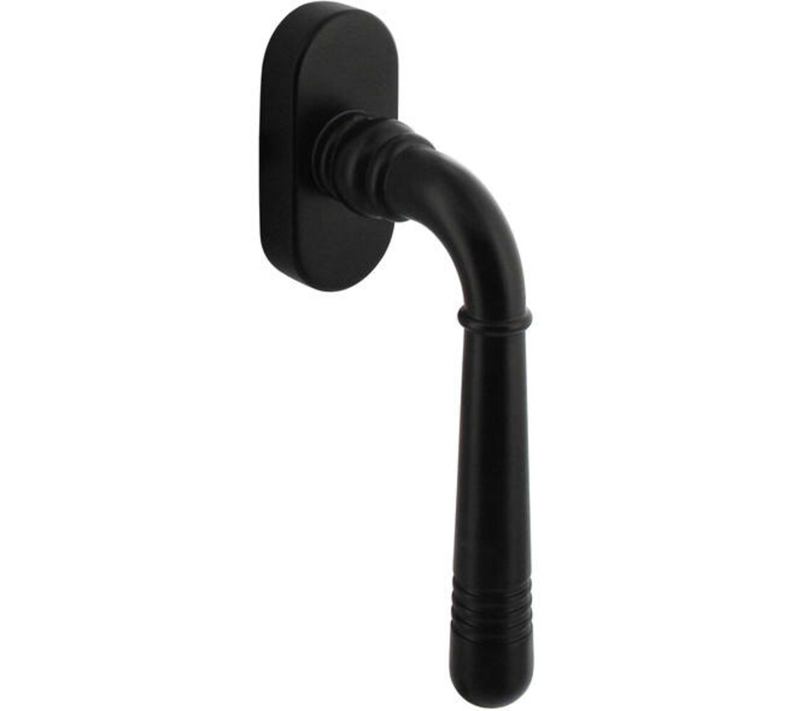 Intersteel Raamkruk Helena op ovale rozet in diverse kleuren