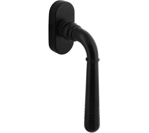 Intersteel Raamkruk Helena op ovale rozet in diverse kleuren