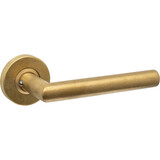 Intersteel Deurkruk Jura op rozet verdekt ø53x10mm PVD messing getrommeld