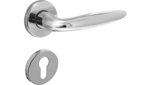 Intersteel Deurkruk Sigaar op rozet verdekt ø49x7mm chroom