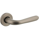 Intersteel Deurkruk Jupiter op rozet verdekt ø49x7mm nikkel mat