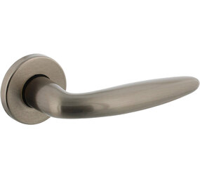 Intersteel Deurkruk Sigaar op rozet verdekt ø49x7mm nikkel mat