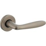 Intersteel Deurkruk Phobos op rozet verdekt ø49x7mm nikkel mat