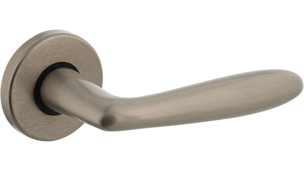 Intersteel Deurkruk Phobos op rozet verdekt ø49x7mm nikkel mat